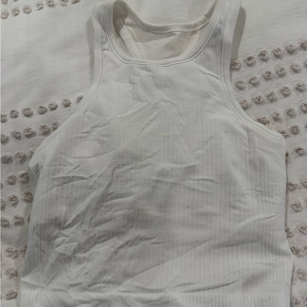 Lululemon Ebb to Street Cropped Racerback Tank Top
Light Support, B/C Cup